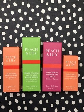 Peach & Lily Skincare Bundle/4 items